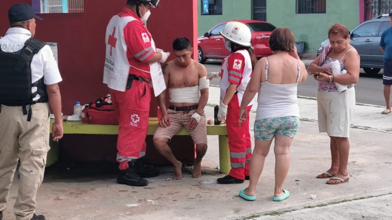 Hombre termina apuñalado por un presunto desconocido en Ciudad del Carmen