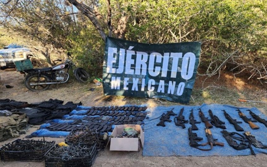 Ejército Mexicano responde agresión en Guaymas, detiene a seis y abate a uno