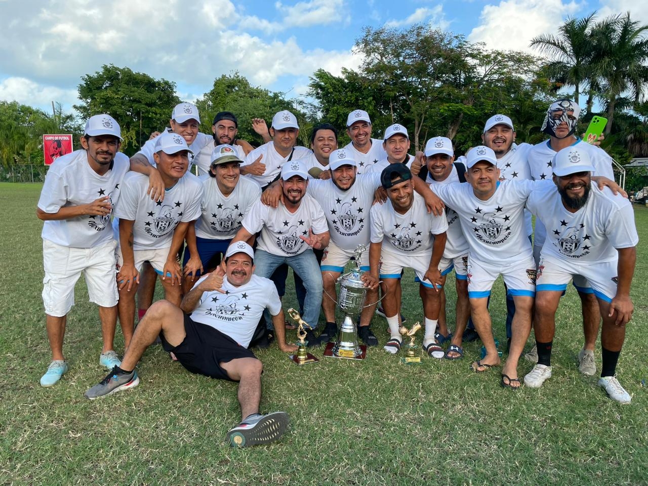 Gran final del Torneo 2022 de la Liga de Futbol de los Veteranos en Cancún