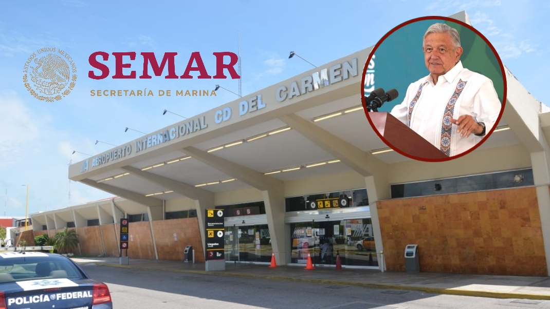 El aeropuerto de Ciudad del Carmen será operado por la Secretaría de Marina