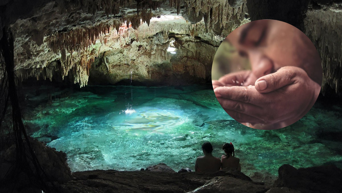 Quienes lograban beber agua de cenote sin enfermarse ya pertenecían a una población