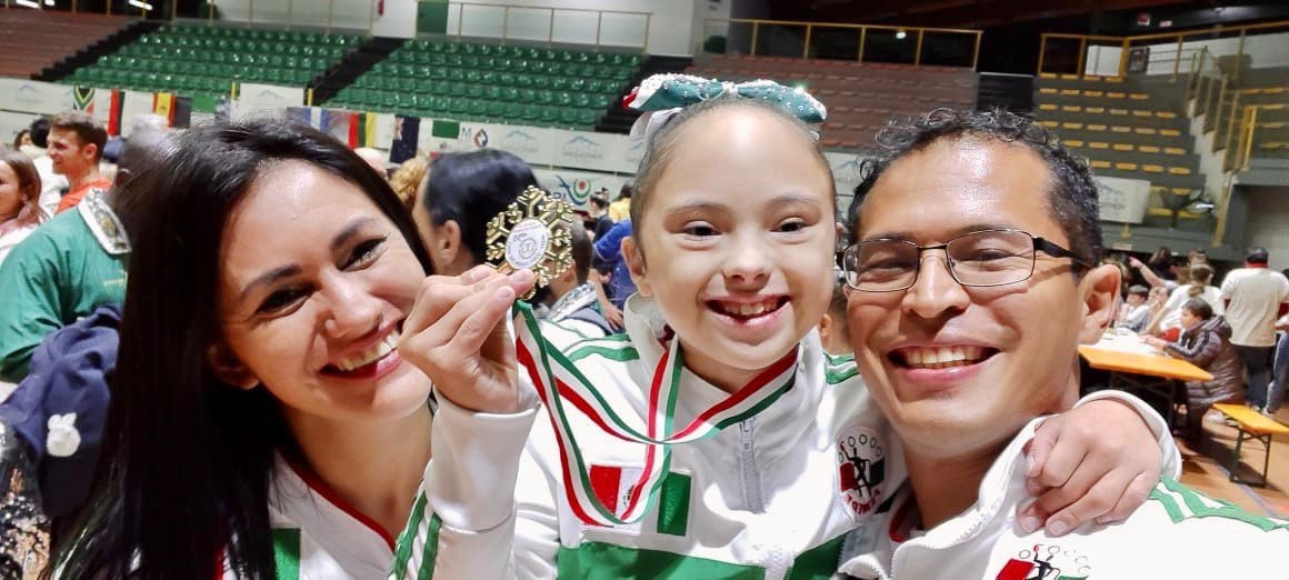 El Campeonato Mundial de Gimnasia para personas con Síndrome de Down fue celebrado en Ponte di Legno, Italia