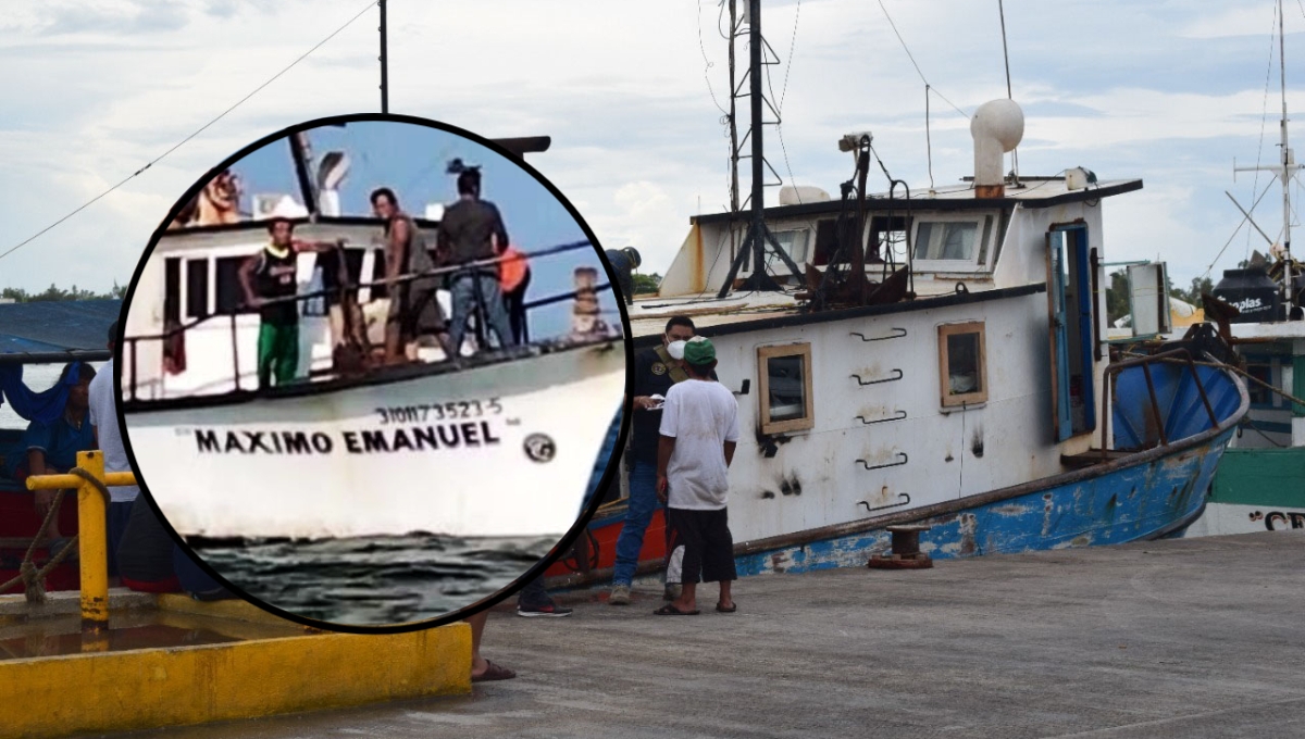 Los desaparecidos naufragaron durante 46 días en altamar hasta que fueron vistos en el puerto de la Pesca