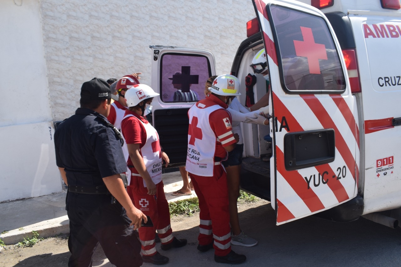 Ambas mujeres fueron trasladadas al hospital