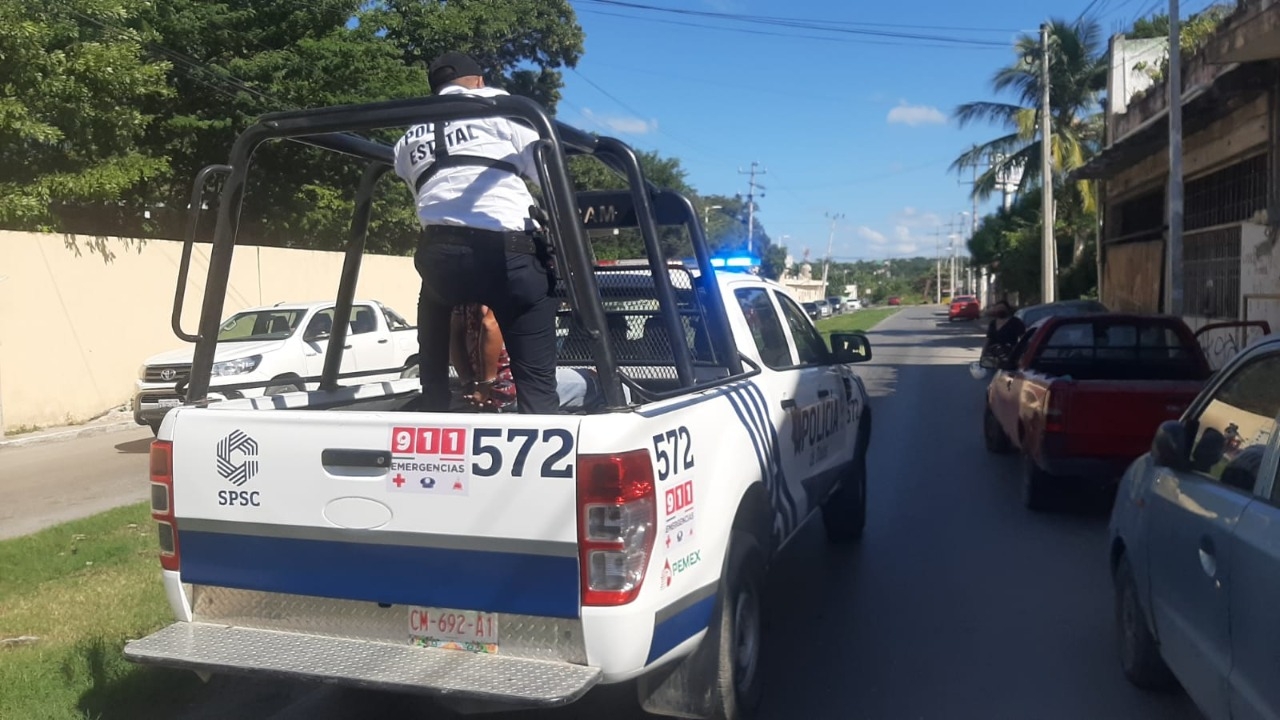 Los dos hombres fueron trasladados al Ministerio Público