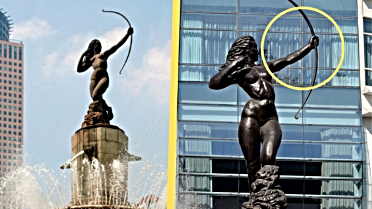 Dónde está la flecha de 'La Diana Cazadora', escultura emblemática de la CDMX