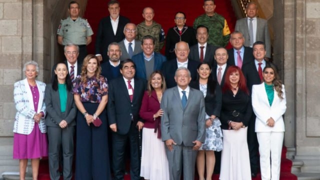 Los gobernadores de Morena han mostrado todo su apoyo al Presidente