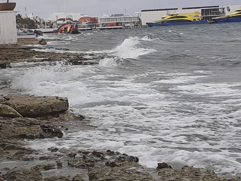 Frente Frío 29 afectó actividades turísticas en Quintana Roo