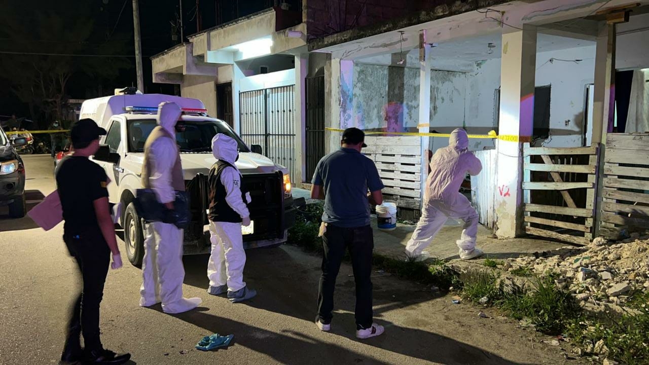 Los restos óseos fueron hallados dentro de un recipiente en la colonia San Miguel de Cozumel