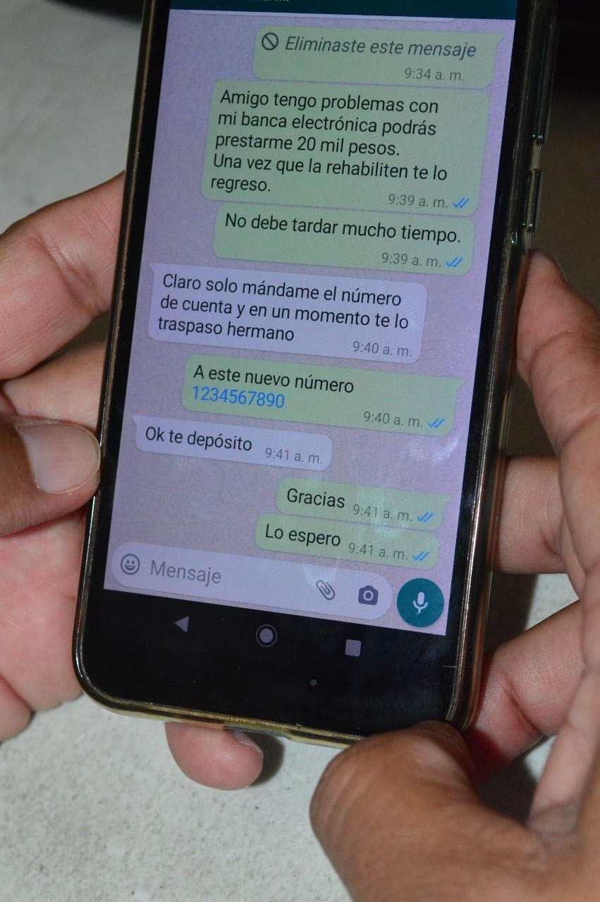 Extorsionan a campechanos por WhatsApp; víctimas han perdido hasta 40 mil pesos