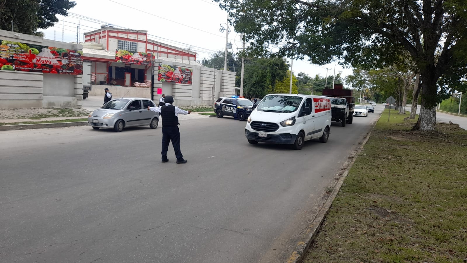 Un operativo de seguridad se desplegó en la colonia Forjadores de Chetumal tras el secuestro de una persona