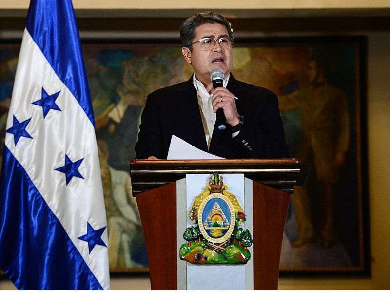 Detienen a Juan Orlando Hernández, expresidente de Honduras, por narcotráfico