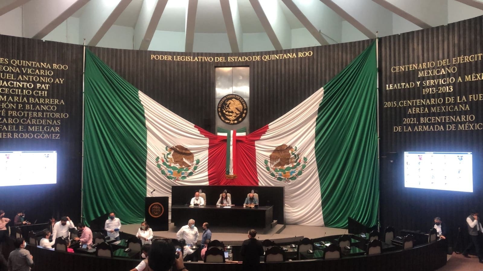 Se aprobó el acuerdo por el que la XVI Legislatura del Estado Libre y Soberano de Quintana Roo