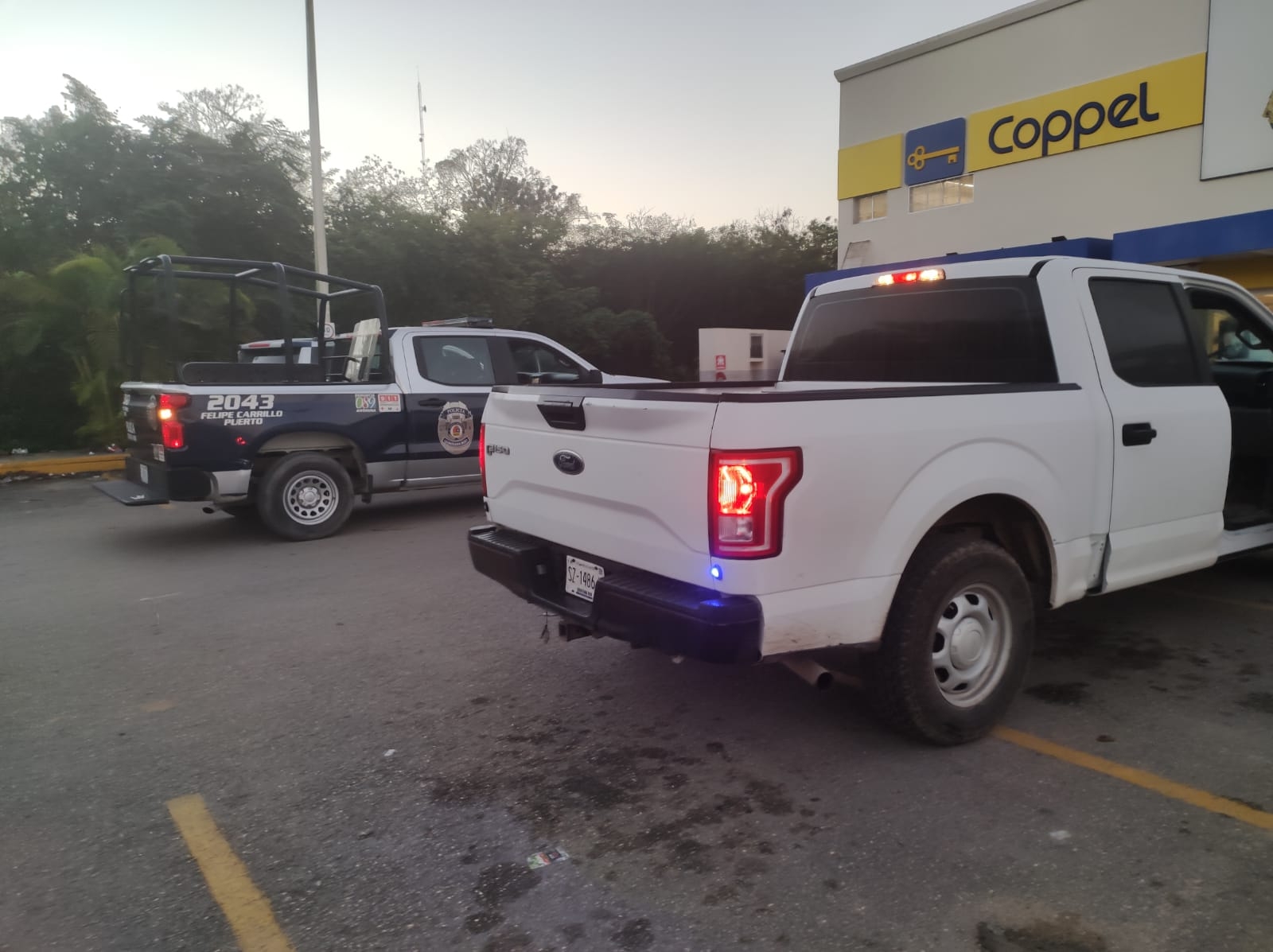 El hombre detenido tras intentar sustraeros objetos de Coppel en Carrillo Puerto fue llevado a Seguridad Pública Municipal