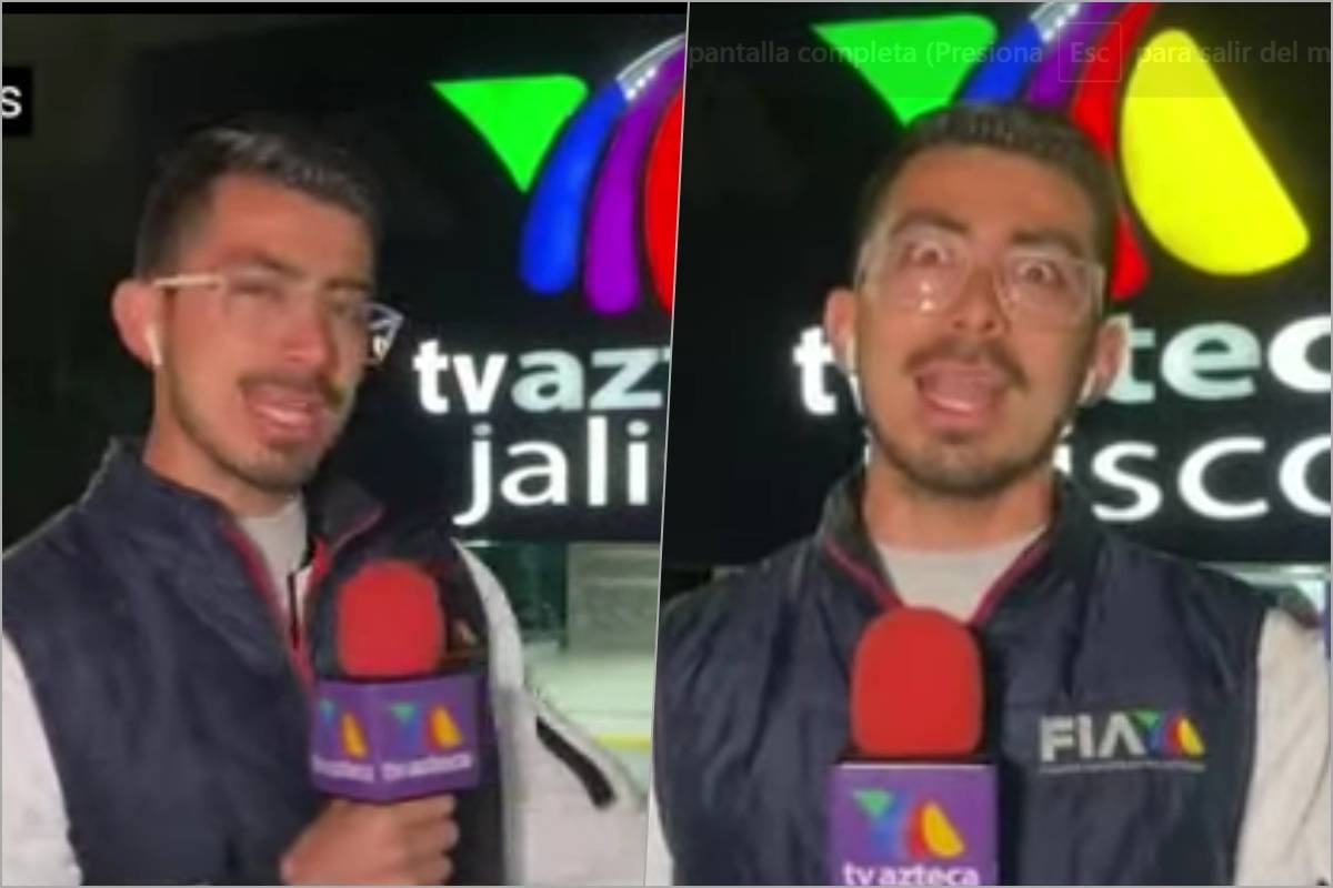 ¿El nuevo Pedrito Sola? Reportero de TV Azteca se equivoca en televisión