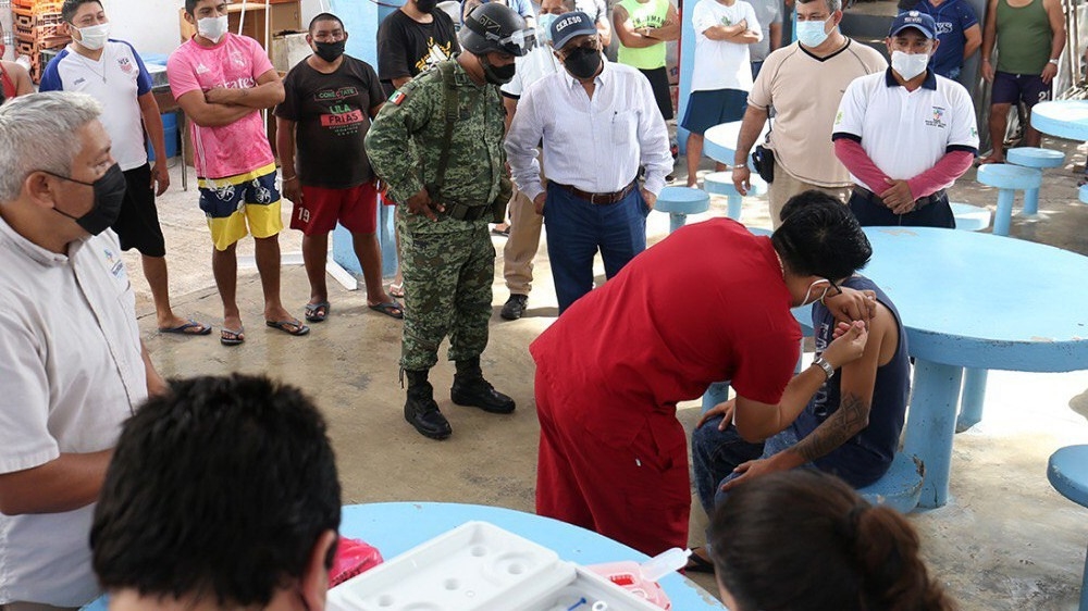 El proceso fue cuidado por la Guardia Nacional en el Cereso