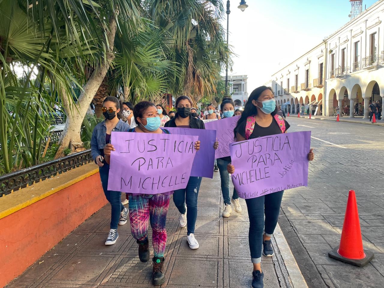 Exigen justicia por la muerte de Michelle: VIDEO