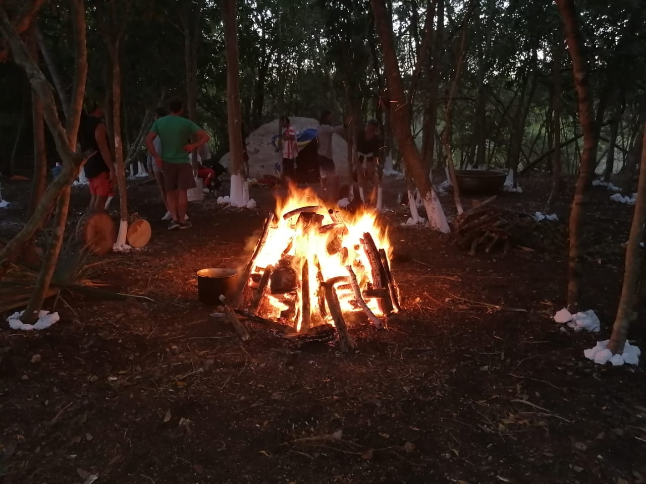 La ceremonia de baño de temazcal se enfoca en aspectos físicos, mentales, culturales creando fuertes lazos con las raíces simbólicas