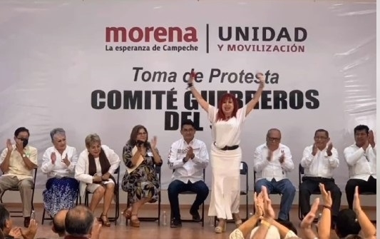 INE, sin denuncia contra Layda Sansores por violar veda electoral