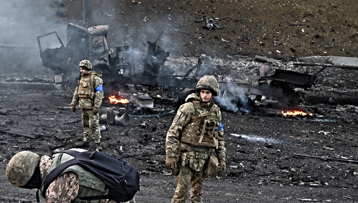 Ucrania acusó hoy a Rusia de querer llevar unas eventuales negociaciones para detener la guerra a un "callejón sin salida antes de que empiecen". Foto: AFP