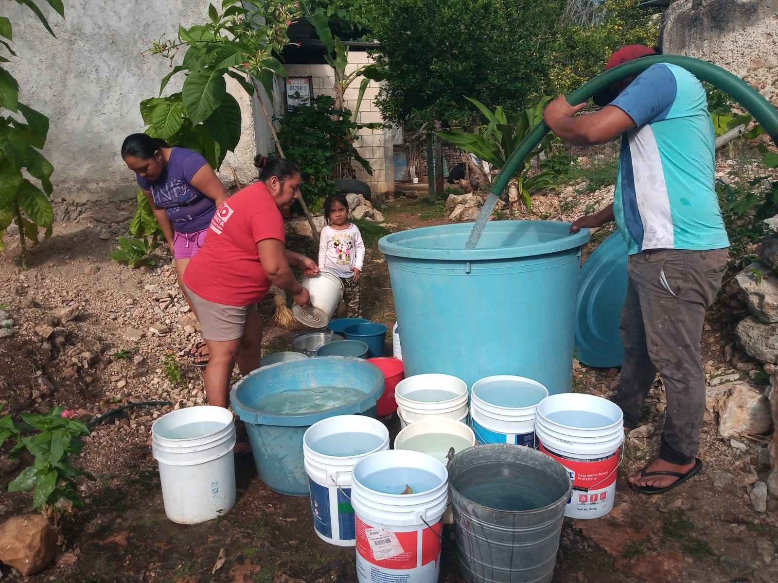 Campeche: Más de 2 mil habitantes de "Los Infernales" llevan 15 días sin agua