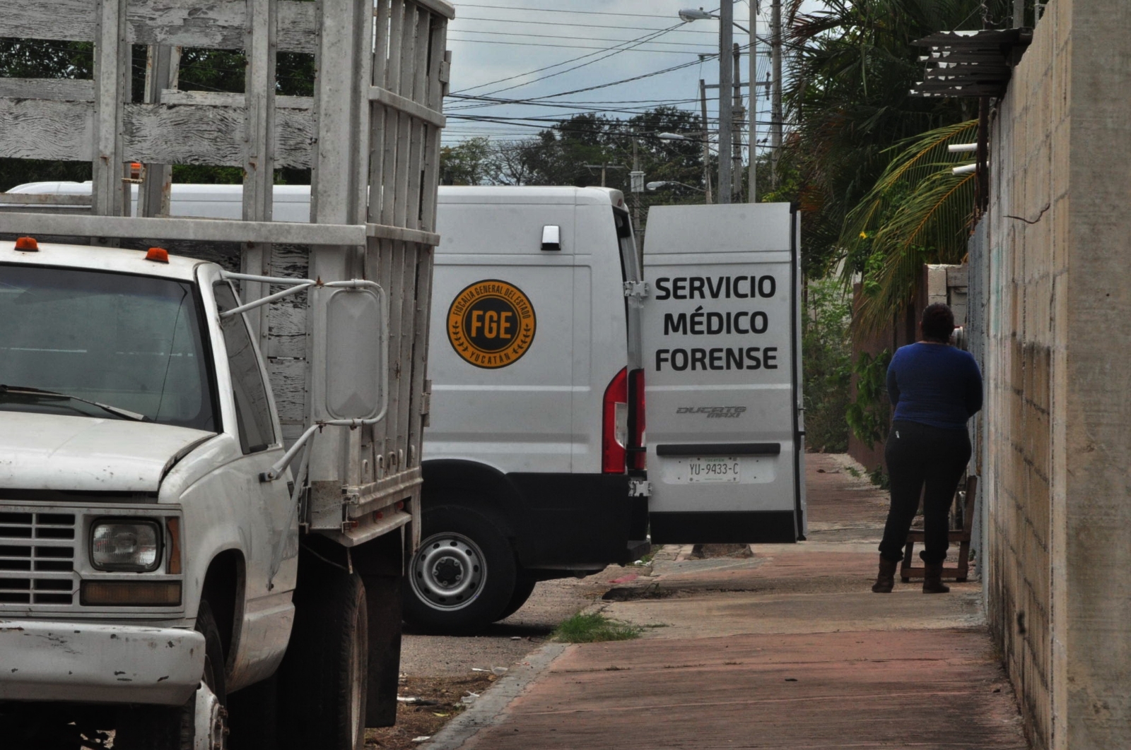 El representante del Ministerio Público dio fe del deceso y personal del Servicio Médico Forense