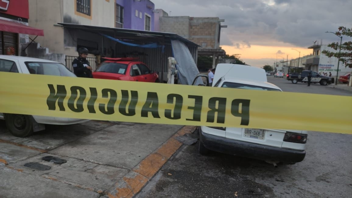 La agresión armada más reciente en Playa del Carmen fue el domingo pasado, en un taller mecánico