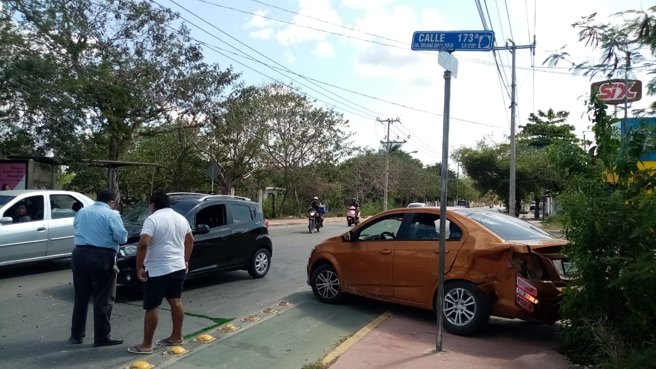 Conductores permanecieron para el peritaje correspondiente