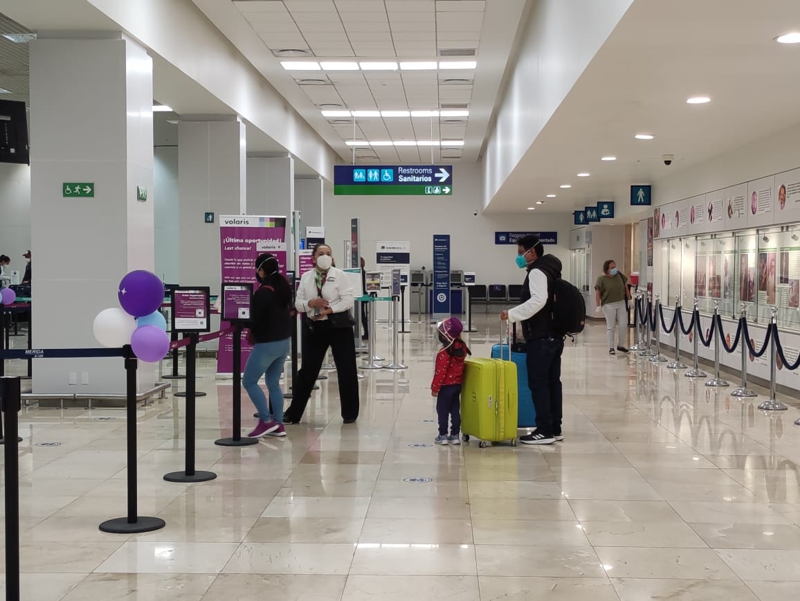 Este lunes el vuelo CDMX-Mérida de Volaris tuvo un retraso considerable en su operación