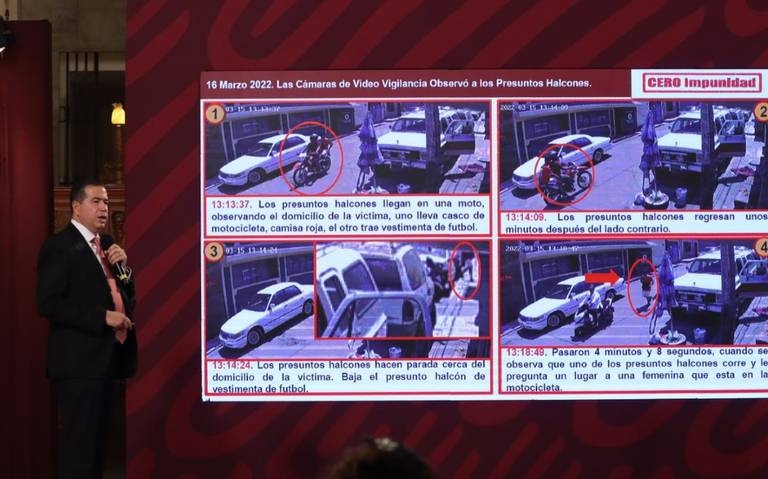 Junto con la Fiscalía de Michoacán se pudieron recuperar indicios y material probatorio que permitió identificar visualmente a los autores materiales