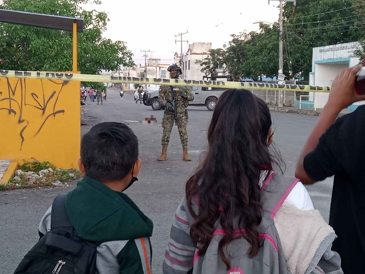 Las clases fueron suspendidas debido al suceso