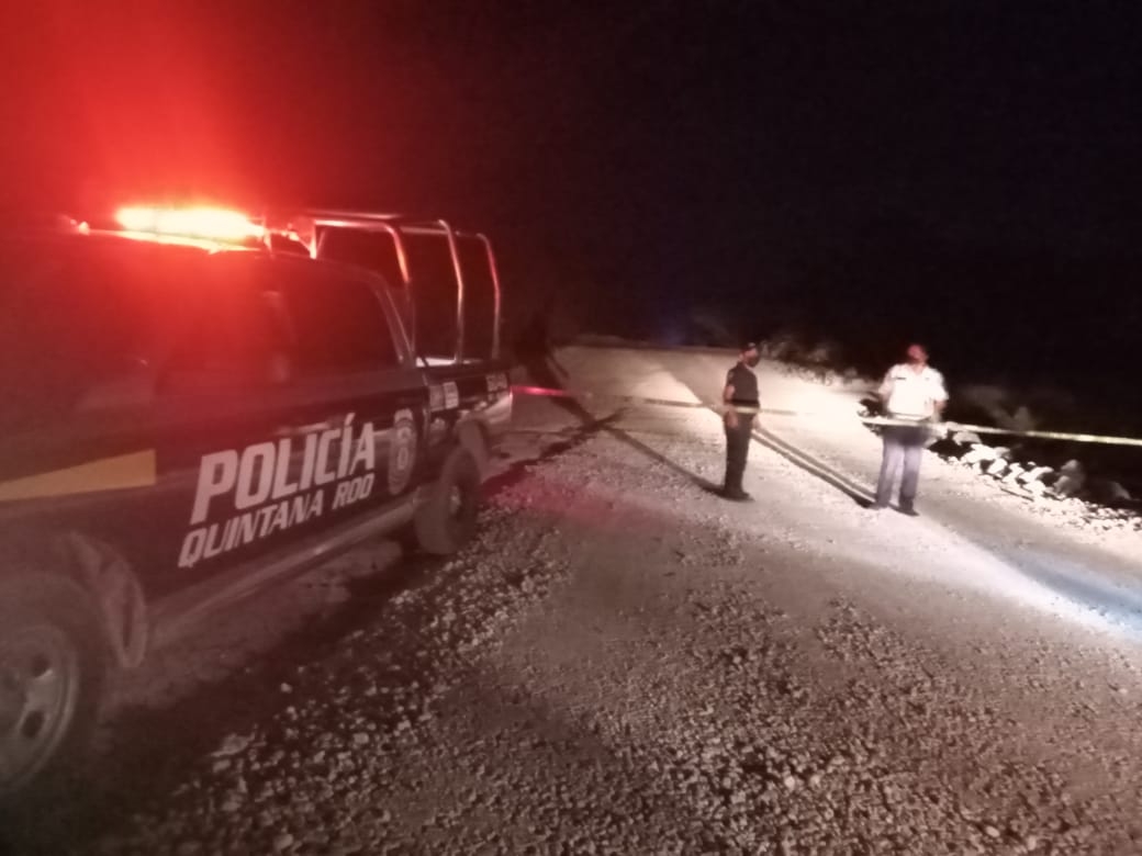 Al parecer la víctima fue tirada sin vida en un camino de terracería