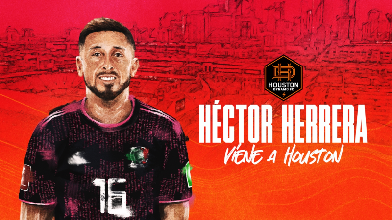 Héctor Herrera es nuevo jugador del Houston Dynamo de la MLS