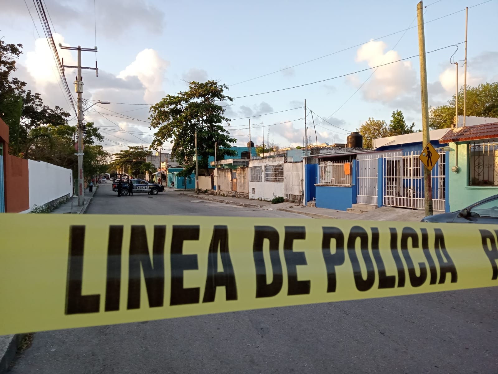 Los primeros en acudir al auxilio fueron elementos de la Policía Quintana Roo