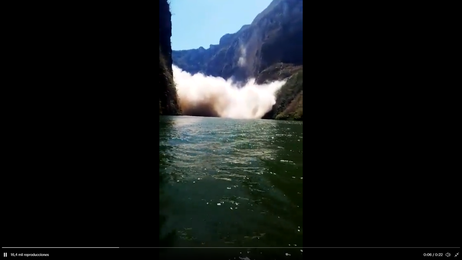 ¿Cerrará el Cañón del Sumidero por el desprendimiento registrado este martes?