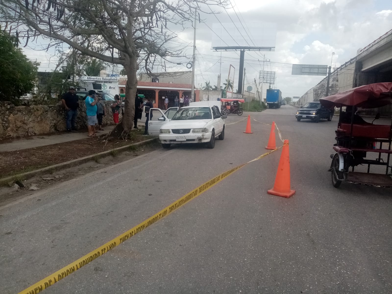 Muere abuelita en el puente de San Pedro Noh Pat, Kanasín