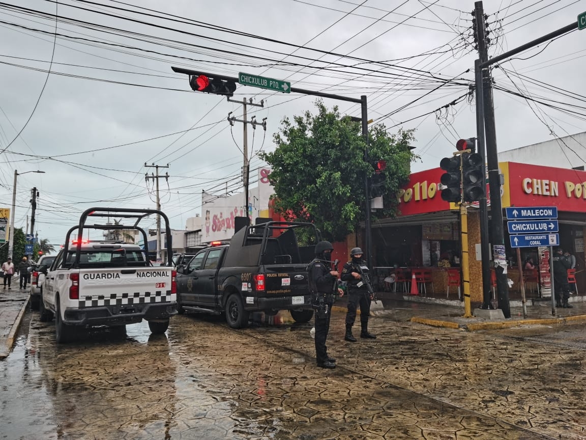 Las afectaciones se registraron en el transito del centro