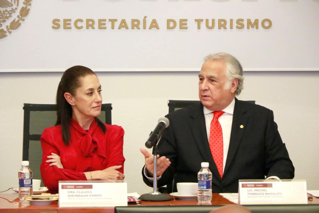 Sheinbaum anuncia que CDMX será sede del Tianguis Turístico en 2023