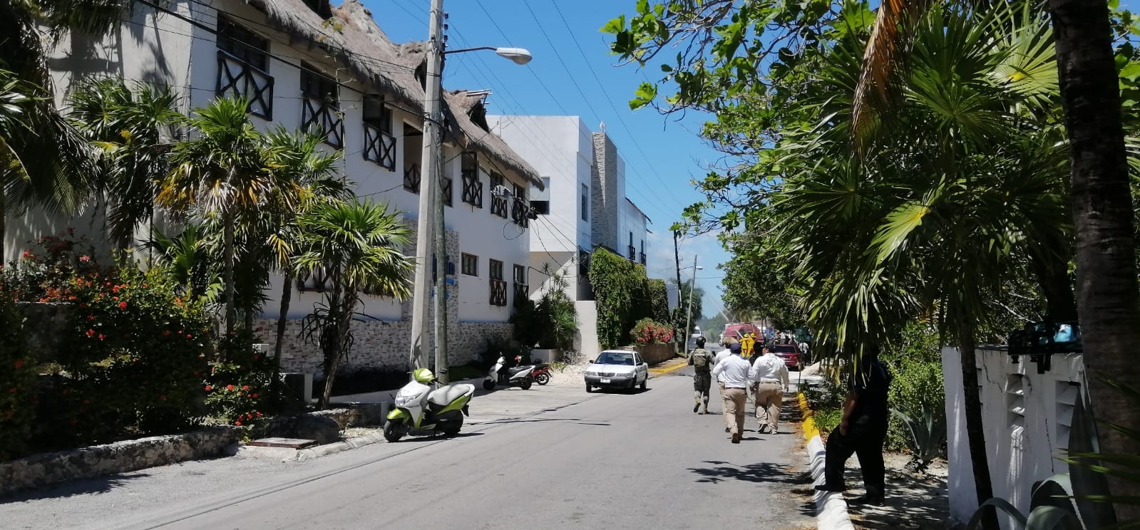 Hace un año igual se dio registró un incendio de palapas sobre el malecón de la isla