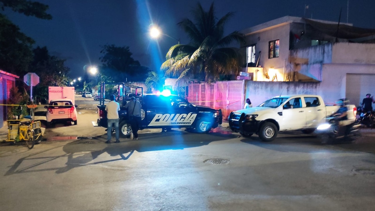 La persona fue baleada en Playa del Carmen