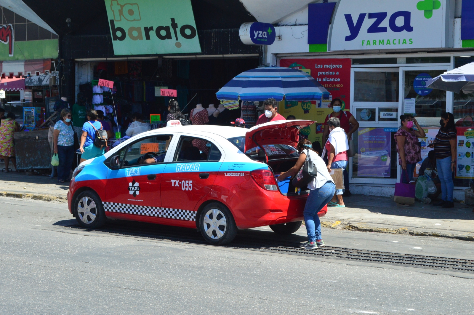 Taxistas de Campeche exigen aumento al pasaje; piden 10 pesos