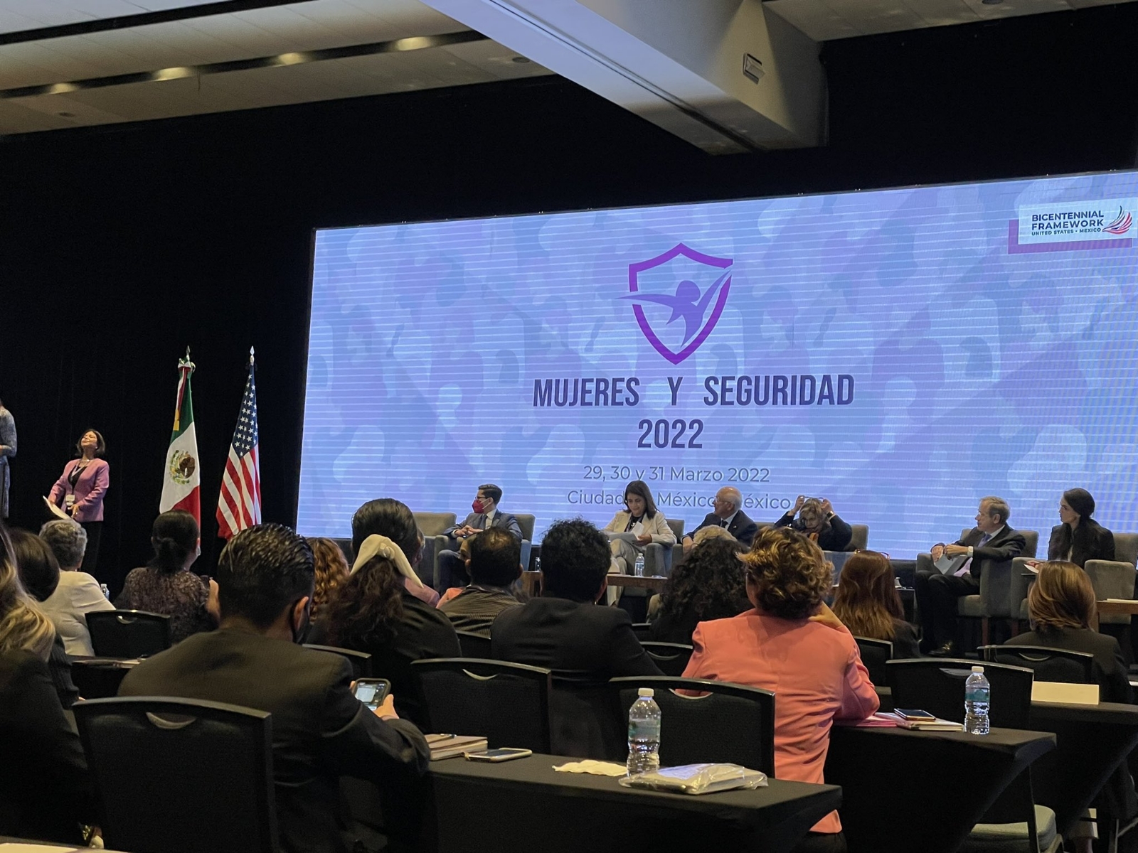 México y Estados Unidos inauguran la primera cumbre de mujeres y seguridad
