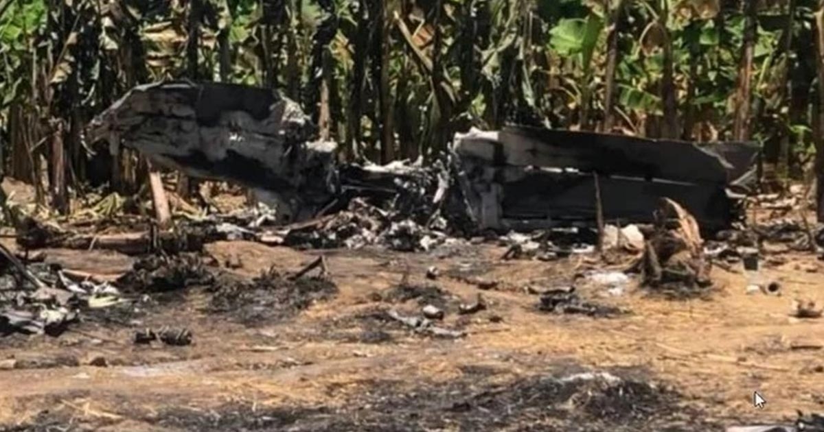 La aeronave cayó el pasado 17 de marzo en el sur del territorio costarricense con un cargamento de al menos 54 kilos de la droga