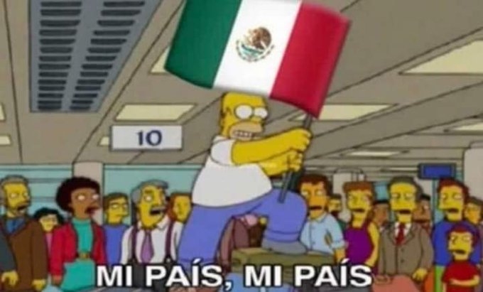 Los memes de los Simpson no pudieron faltar. Foto: Twitter