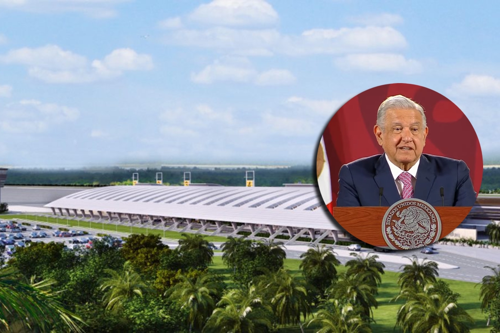 AMLO anuncia posible nombre para el Aeropuerto Internacional de Tulum