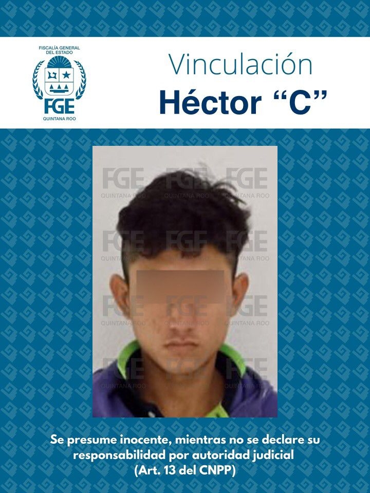 Héctor 'C' permanecerá en prisión preventiva oficiosa durante la investigación complementaria sobre el caso de violación en Púerto Morelos