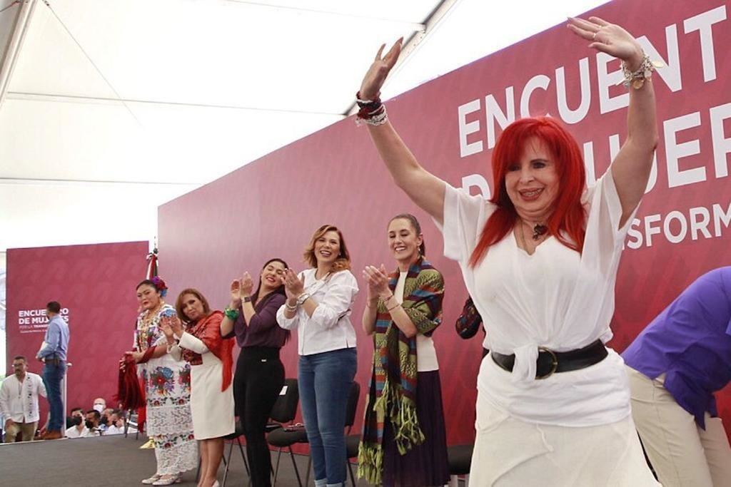 Encuentro de mujeres por la transformación del país, evento realizado en la Ciudad de México