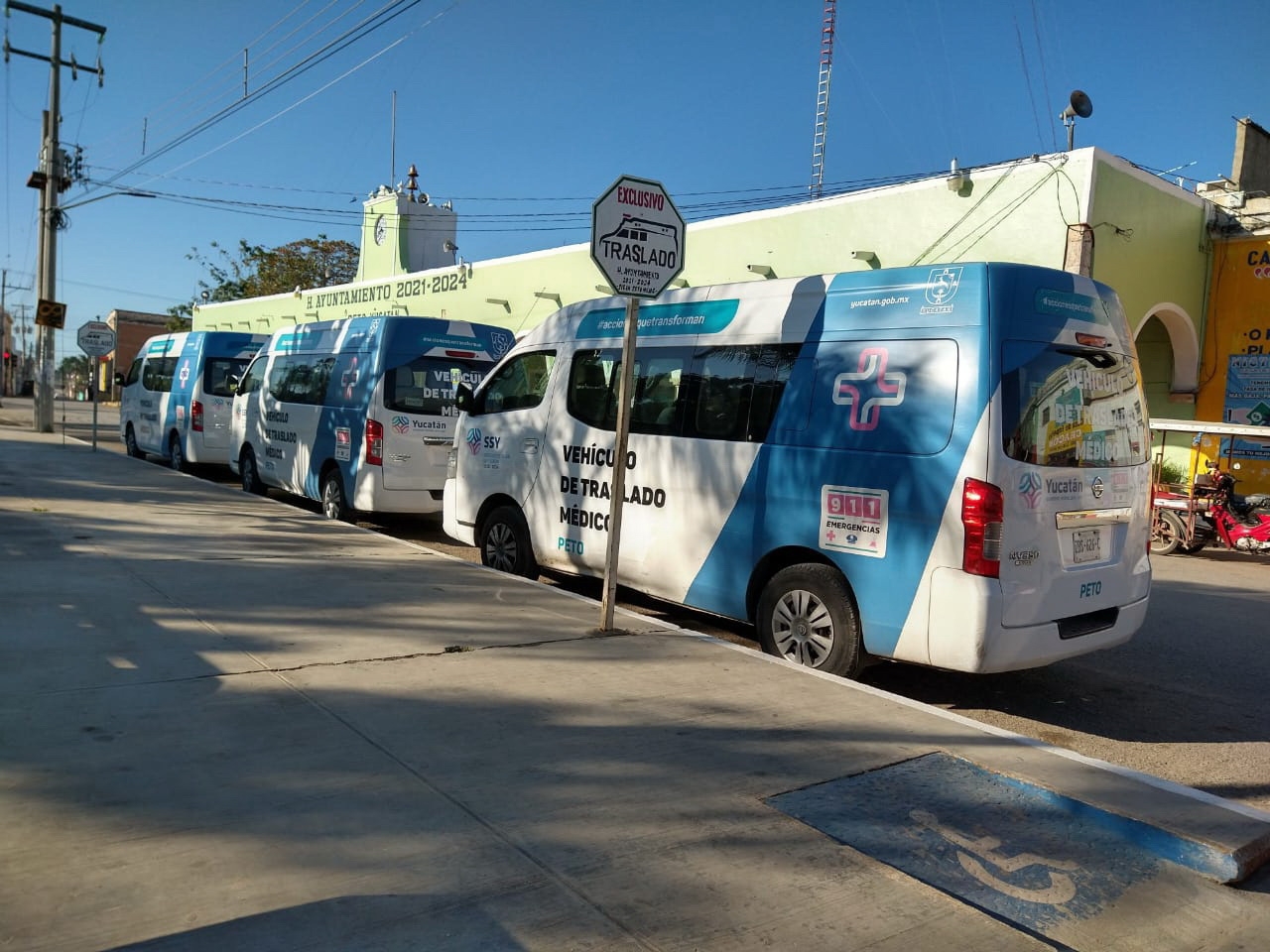 Chofer de Unidad de Traslado Médico de Peto abandona a mujer en Mérida