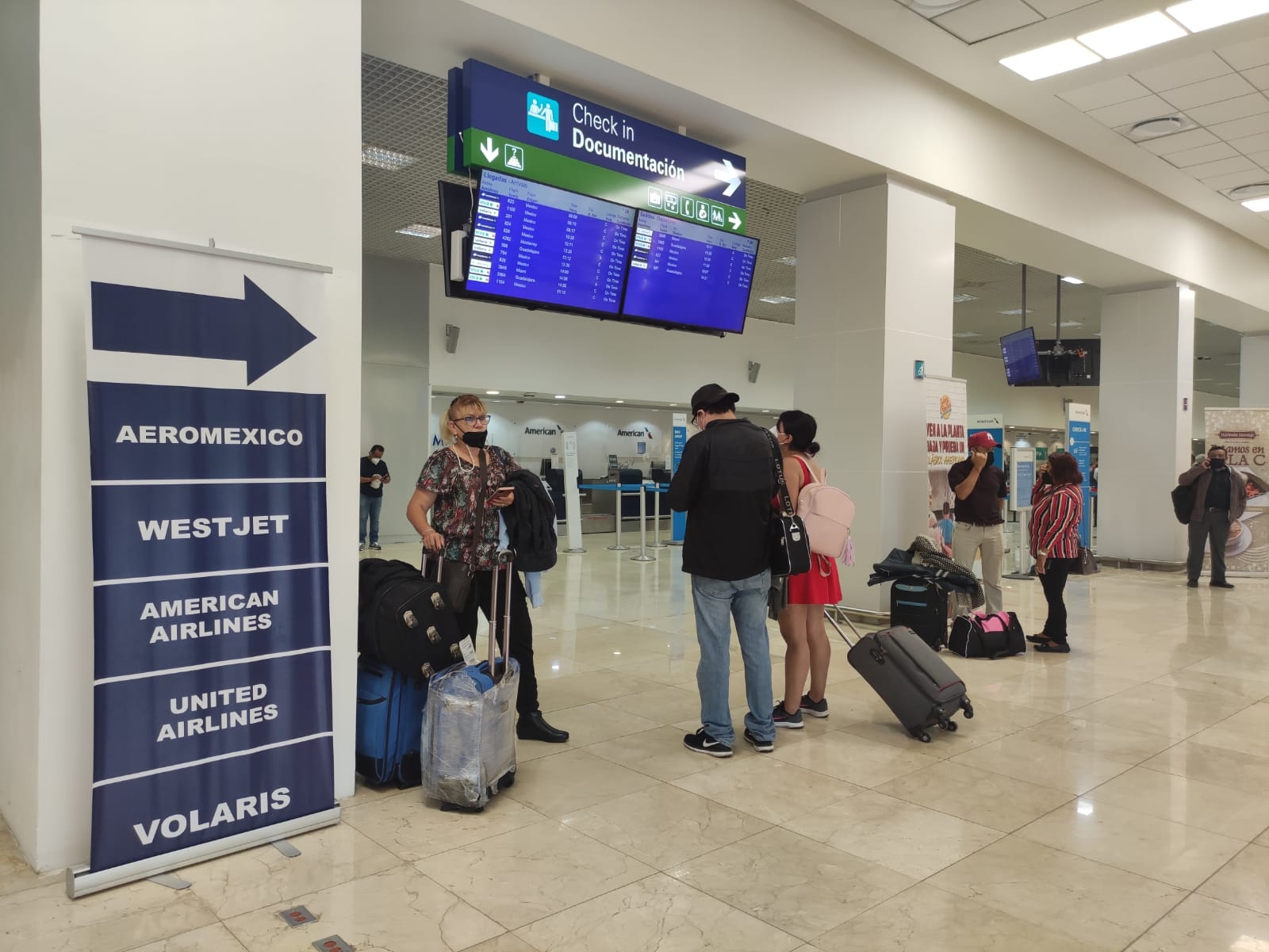 Aeropuerto de Mérida contempla 18 operaciones de salida para este miércoles