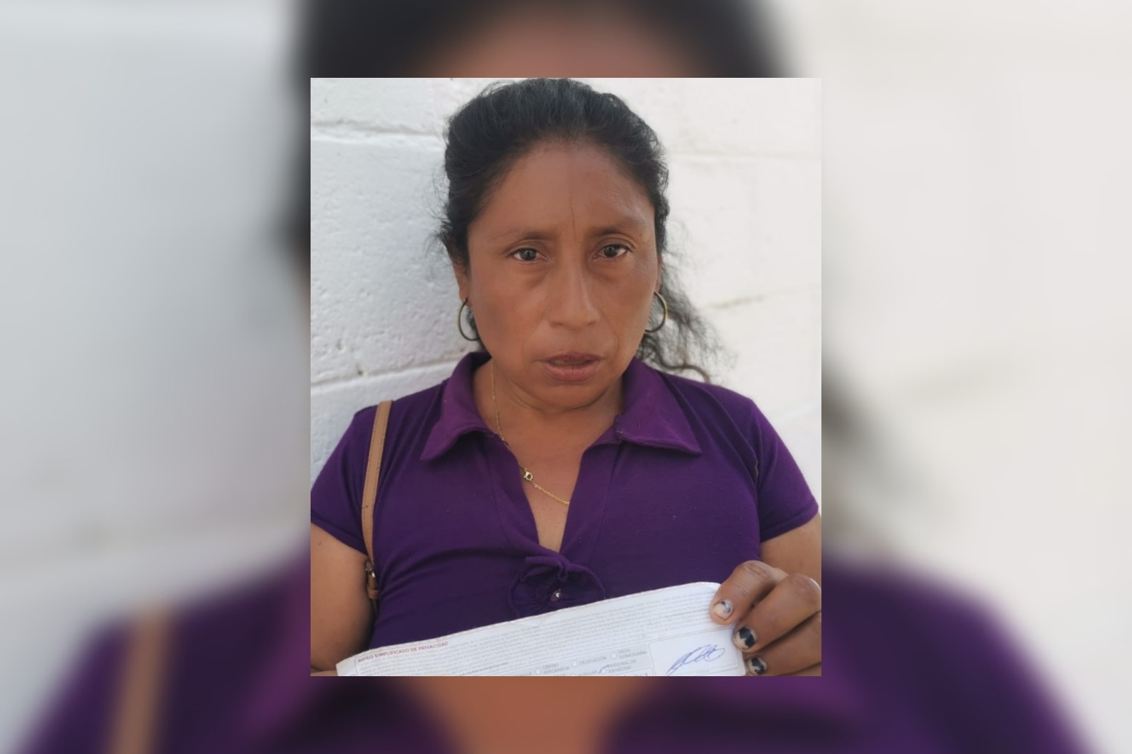 La señora denunció que un empleado de la Secretaría de Bienestar en José María Morelos le levantó la voz